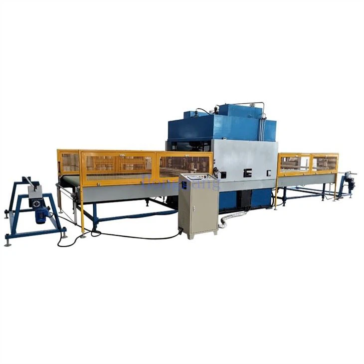 200 Tons Vertical Roller Belt Feeding Epe Foam Cutting Machine (4)